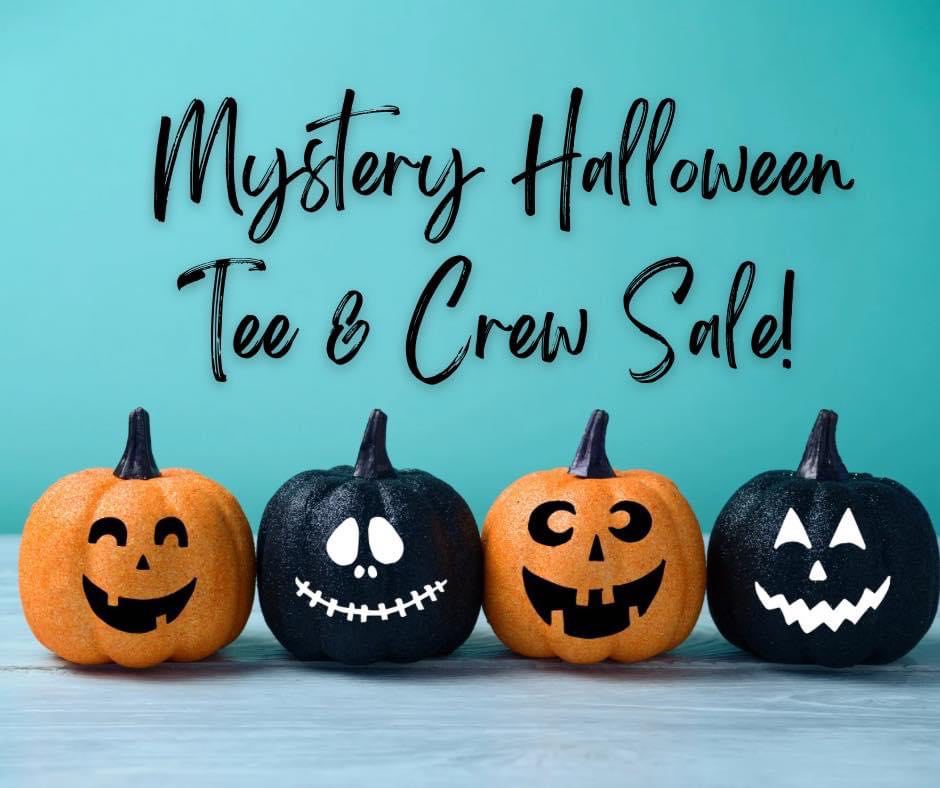 Halloween Mystery Tee & Crew Sale