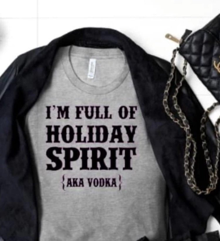 I'm Full of Holiday Spirit