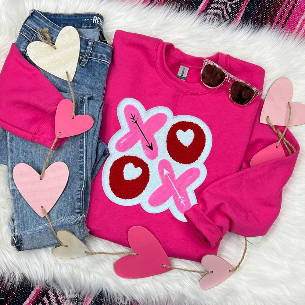 XOXO Patch Sweatshirt