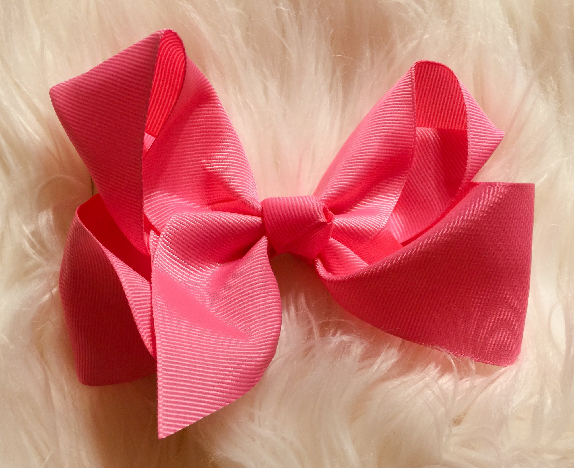 Pink 5.5” Bow